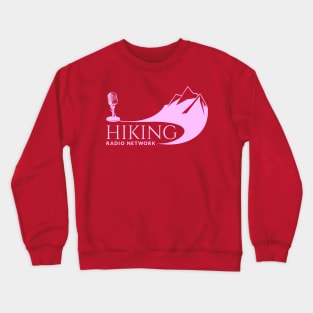 Hiking Radio Network - Pink Crewneck Sweatshirt